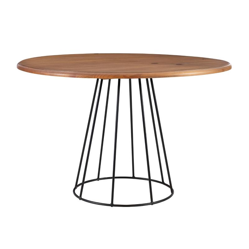 Serena Modern Round Dining Table Natural - Powell, 1 of 13