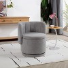 Dolonm 28.95 in. 360-Degree Swivel Boucle Accent Chair/Sofa Chair with Hidden Storage - for Living Room & Bedroom (Color) - 3 of 4