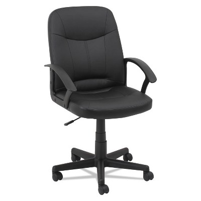 OIF Executive Office Chair Fixed Arched Arms Black LB4219