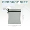 Unique Bargains Oxford Cloth Zipper Professional Golf Tee Pouch 5.5" x 6.7" - 2 of 4