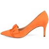 Journee Collection Womens Marek Pointed Toe Mid Heel Pumps - 2 of 4