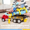 Joyfy Kids Toys for 3 4 5 6 7 Years Old Boys, Toy Tow Truck
with 2 Cars and Trailer, Crane Toy with Lights and Sounds, Toddlers Birthday Gift for Boys - 2 of 4