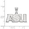 Black Bow Jewelry 14k White Gold Arizona State Sun Devils NCAA Large Pendant - 2 of 3