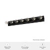 7-Light Donelson Bathroom Vanity Wall Light Fixture - Hunter Fan - 4 of 4