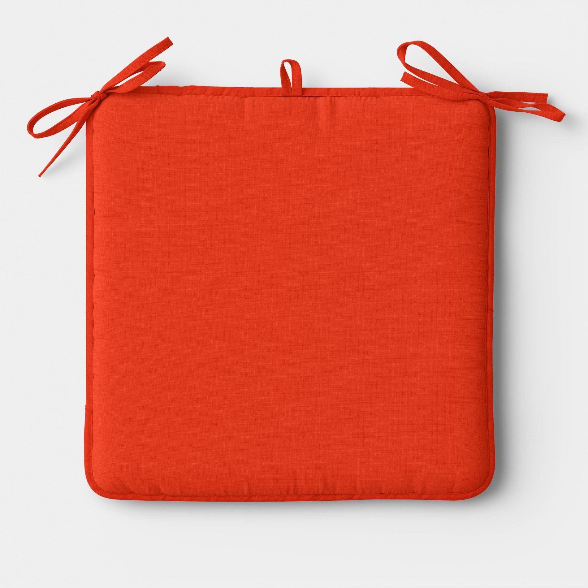 17"x17" Reversible Piping Outdoor Chair Cushion - Room Essentials™