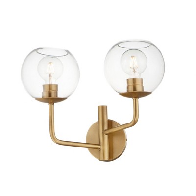Maxim Lighting Branch 2 - Light Vanity in  Natural Aged Brass