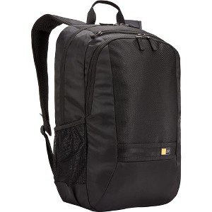 Case Logic Carrying Case (Backpack) for 10.5" to 15.6" Notebook - Black - Mesh Pocket, Polyester - Shoulder Strap, Handle - 1 of 4