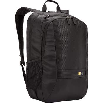 Case Logic Carrying Case (Backpack) for 10.5" to 15.6" Notebook - Black - Mesh Pocket, Polyester - Shoulder Strap, Handle
