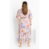 Women's Plus Size Flirtini Maxi Dress - white | CITY CHIC - image 3 of 4