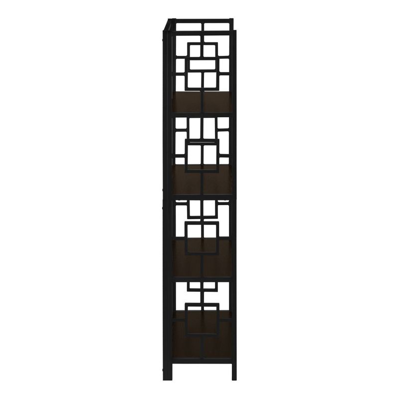 61.5" 4 Shelf Mix Material Etagere Bookcase - EveryRoom, 5 of 12
