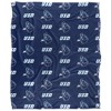 University Of San Diego Logo Pattern Silky 50x60 Blanket, 1 Sided - 2 of 4