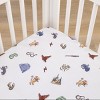 NoJo Warner Bros. Harry Potter Welcome Little Wizard Navy, Burgundy, Blue, and White 100% Cotton Fitted Crib Sheet - 2 of 4