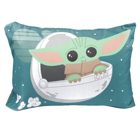 Anime Baby Yoda Figure Toys Square Pillowcas Pillow Cover Case Star Wars  Pillowcase 45x45cm Room decoration Gifts Toys
