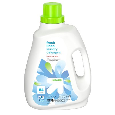 Fresh Linen HE Liquid Laundry Detergent - 100 fl oz - up &#38; up&#8482;