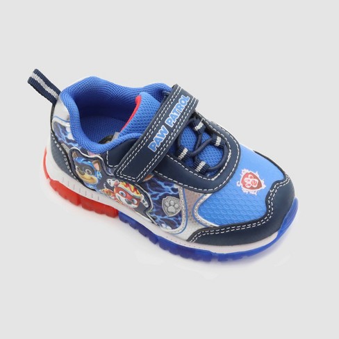 Toddler Boys' Paw Patrol Light-up Sneakers - Blue 10t : Target