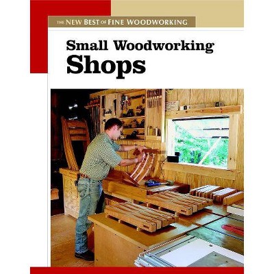 Small Woodworking Shops - (New Best of Fine Woodworking) by  Editors of Fine Woodworking (Paperback)
