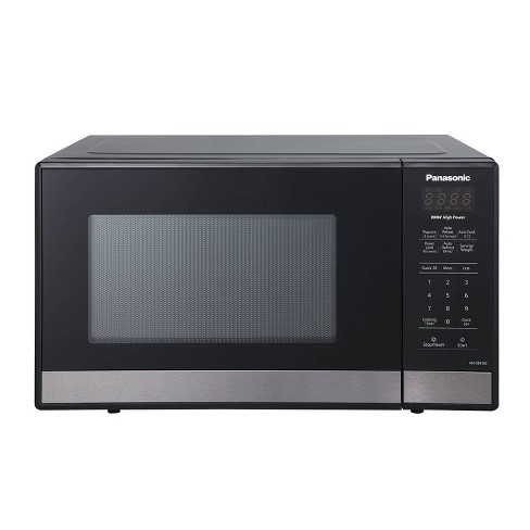 Panasonic .9 Cu Ft Microwave - Black Stainless Steel - Nn-sb438 : Target