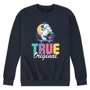Men's - Disney - Mickey & Friends Graphic Fleece Sweatshirt - 1 of 4