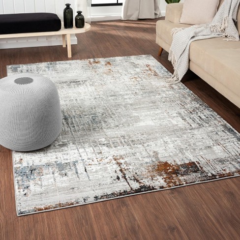 Gray Area Rug 9x12 Clearance For Living Room Large Modern Reduced