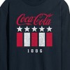 Men's - Coca-Cola - 1886 Stars Stripes Long Sleeve Graphic T-Shirt - 2 of 4