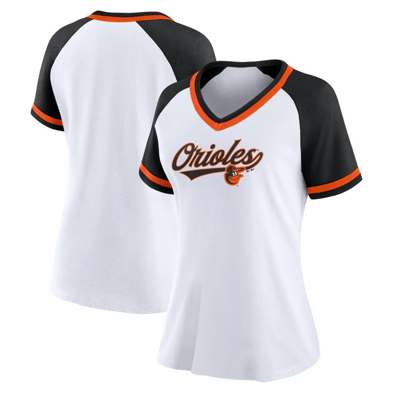 MLB Baltimore Orioles Women&#39;s Jersey T-Shirt, 1 of 4