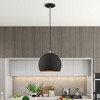 Livex Lighting Piedmont 1 - Light Pendant in  Black - 2 of 4