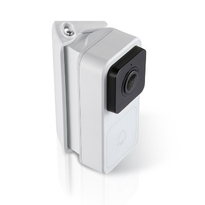 Wasserstein Horizontal Adjustable Angle Mount and Wall Plate Compatible with Wyze Video Doorbell - 35° to 55° Adjustment