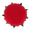 Saro Lifestyle Poly-Filled Felt Poinsettia Throw Pillow - 2 of 3