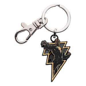 SalesOne LLC DC Black Adam Lightning Bolt Pendant Keychain - 1 of 3