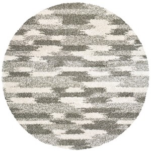 Oriental Weavers Henderson 565J9 Grey/ Ivory Indoor Area Rug - 7'10" Round - 1 of 2