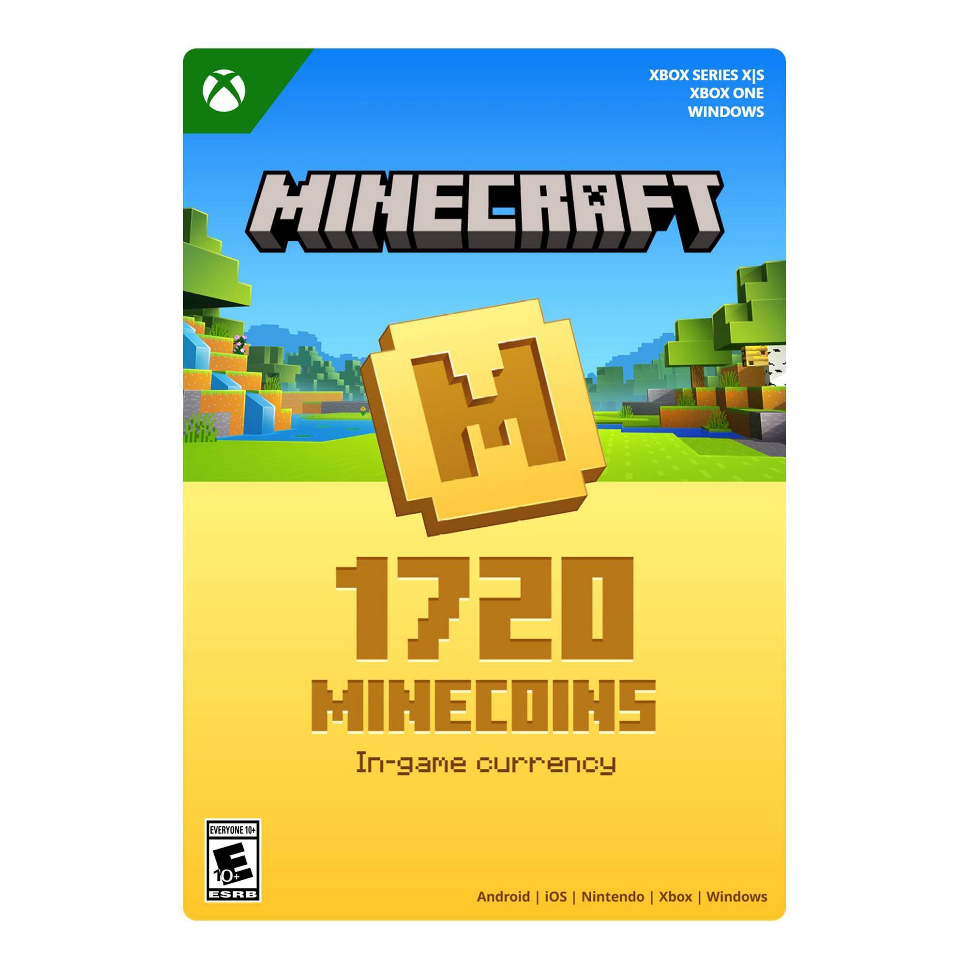 Minecraft: Minecoins 1720 Coins - Xbox One (Digital)