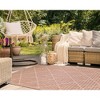 Liora Manne Malibu  Indoor/Outdoor Rug  Clay.. - 4 of 4
