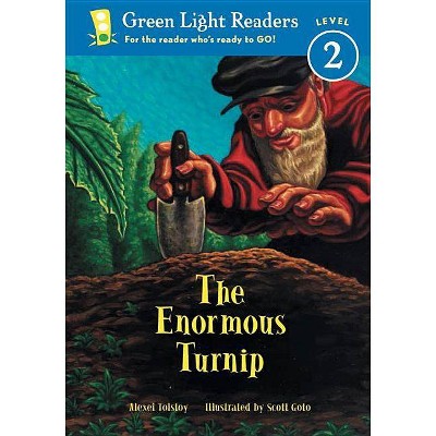 The Enormous Turnip - (Green Light Readers Level 2) by  Alexei Tolstoy (Paperback)