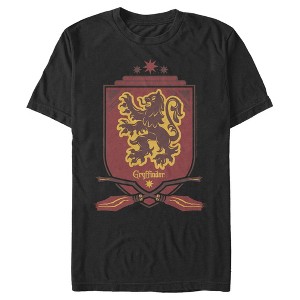 Men's Harry Potter Gryffindor House Shield T-Shirt - 1 of 4