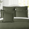 Nestl Soft Pillow Shams Set of 2, Double Brushed Microfiber Pillow Covers, Premium Pillow Shams With 1.5” Flange - 2 of 4