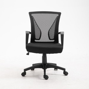 DOMETOUR Flairback Mesh Office Chair-Black - 1 of 4