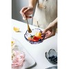 Slickblue Unique Design Multipurpose Glass Dessert Bowls - Set of 4 in 2 Different Color - 3 of 4