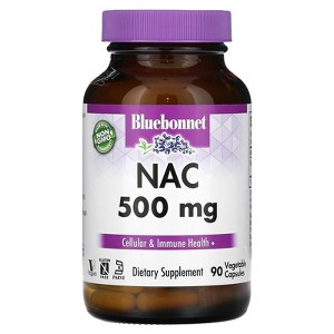 Bluebonnet Nutrition NAC, 500 mg, 90 Vegetable Capsules - 1 of 4