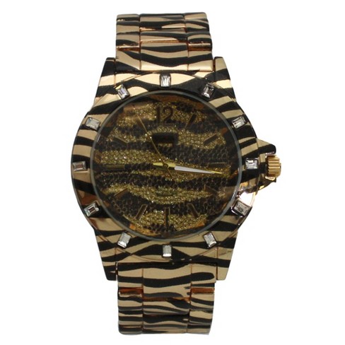 Guess tiger outlet print watch