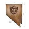 NFL Las Vegas Raiders Wooden Magnetic Keyholder - 3 of 4