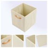 REGALWOVEN Premium Material Collapsible Design Spacious Capacity Versatile Use Storage Bin 11*11*11in 3 Pcs - 2 of 4