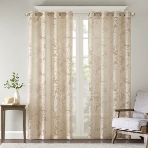 Lycvki Palm Leaf Window Sheer - 1 of 4