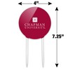 Chapman University Primary Logo Acrylic Cake Topper Party Decoration for Wedding Anniversary Birthday Graduation - 2 of 4