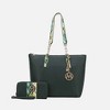MKF Collection Ximena Women’s Tote Bag with matching Wristlet Wallet by Mia K - 2 of 3