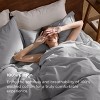 100% Washed Cotton Duvet Cover Minimalist Cotton Duvet Cover for All Seasons GentleSoft™ Plain Simple Bedding Set - 2 of 4