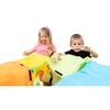 Funphix Fort 154 Pc Set for Supersized Glow in The Dark Fort Building + 4 colored sheets (Blue Green Balls) - 4 of 4