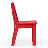 WestinTrends Treehouse Outdoor HDPE Kids Plastic Toddler Dining Chair (Set of Two) - 4 of 4