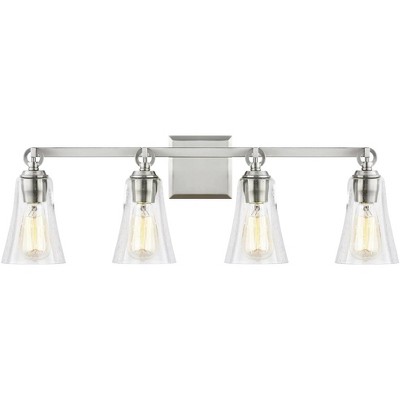 Generation Lighting Monterro 30 1/4" Satin Nickel 4-Light Bath Light