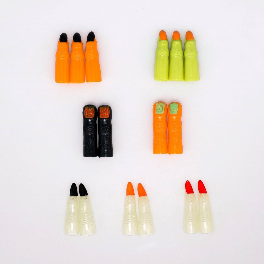 Halloween 16ct Skeleton/Monster Fingers Halloween Party Favors Hyde