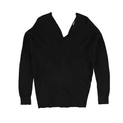 bar III Womens Twist Back Pullover Sweater